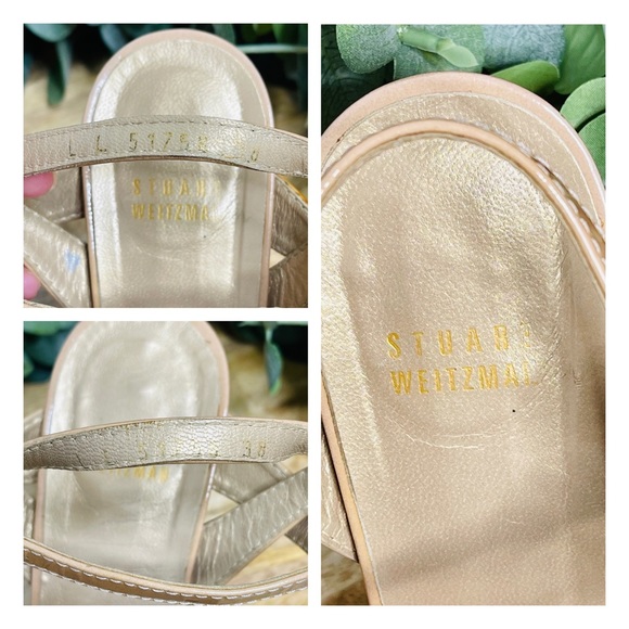 Stuart Weitzman - Nexus Platform Patent Sandals 8 - Picture 11 of 15